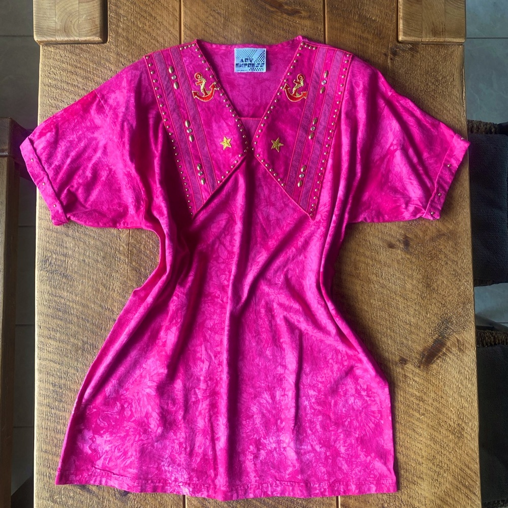 Western style dress shirt.